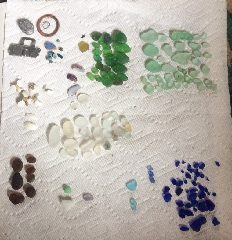 The loot. Photo by Ashleigh Roe.